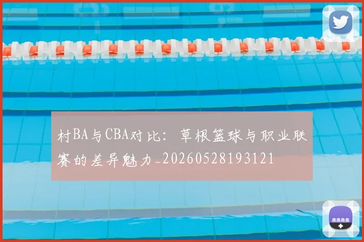 村BA与CBA对比：草根篮球与职业联赛的差异魅力_20260528193121